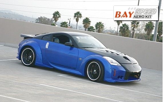 Nissan 350z bay speed vs3 body kit #6