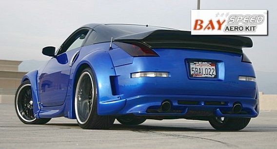 Nissan 350z bay speed vs3 body kit #9