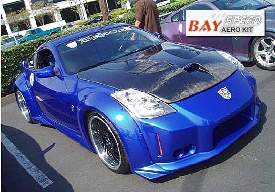 Nissan 350z bay speed vs3 body kit #5