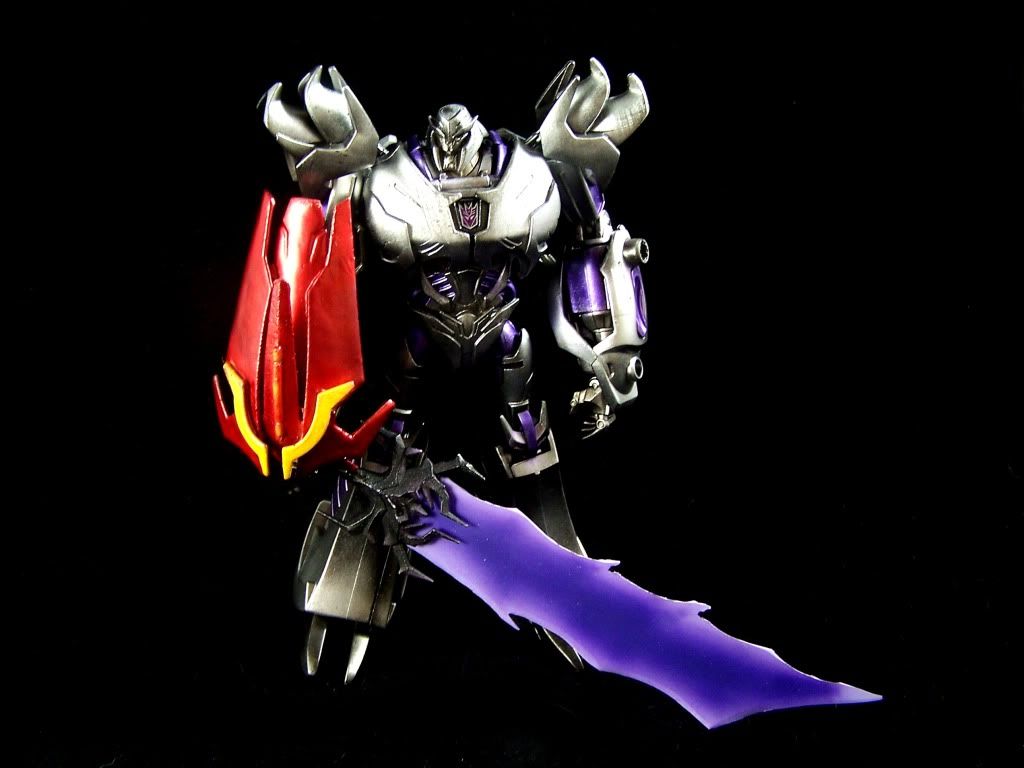 Transformers Prime Custom Dark Star Saber For Megatron Prime Arm 