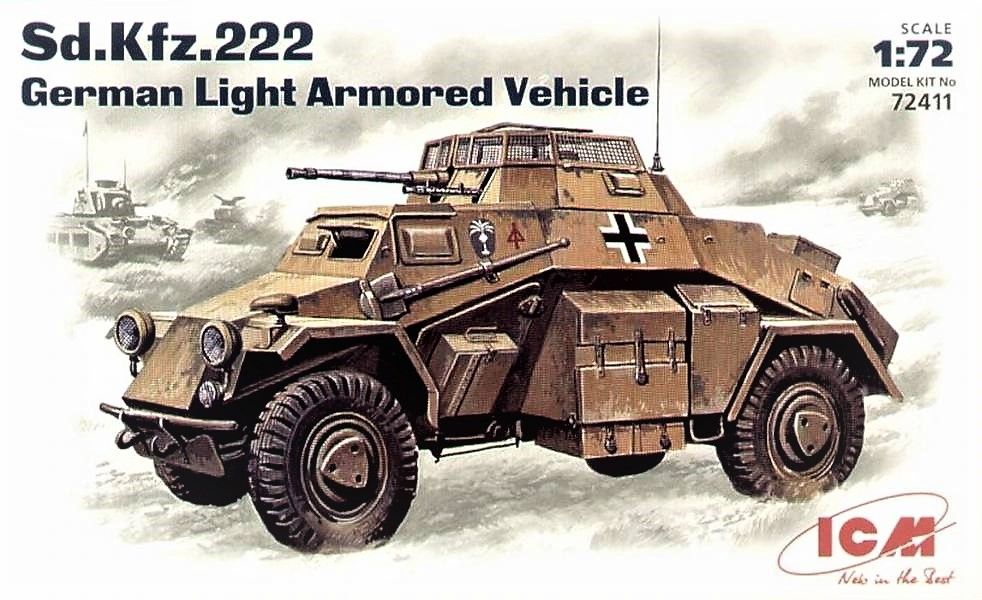 4D 1//72 German Nazi Army Sd.kfz234//2 PUMA Armored Vehicle Assembly Kit Model Toy