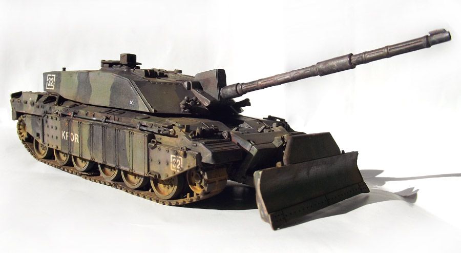 Miniafv Trumpeter 172 Challenger Ii Kfor Completed By Bariş