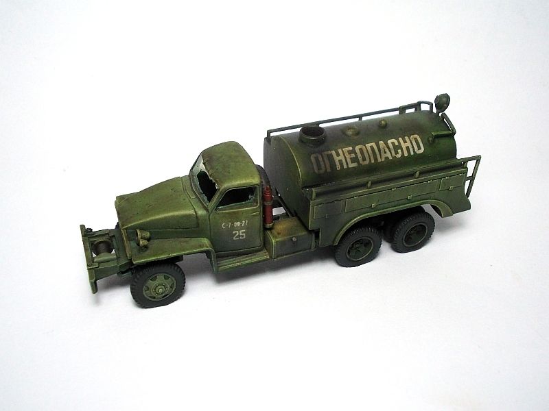 Miniafv Pst 1 72 Bz 35s Us6 Studebaker Fuel Truck By Cenker Olut