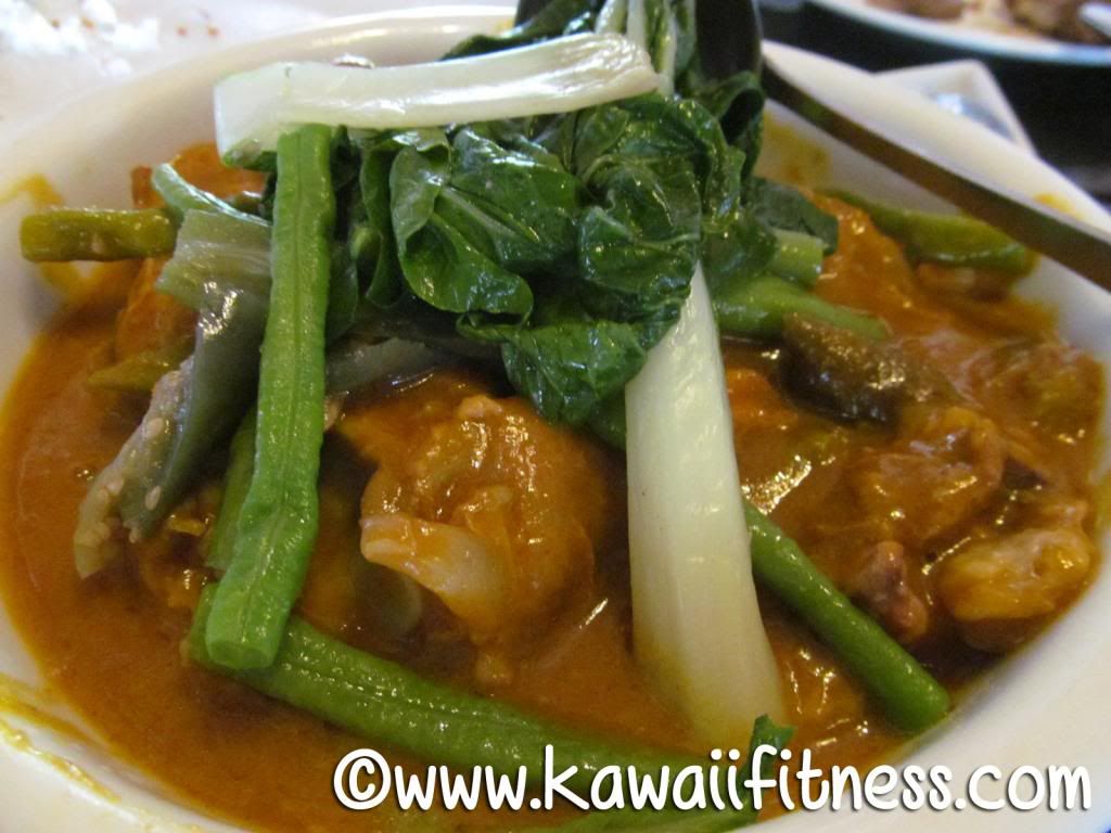 Kare Kare (pigs feet and veggies in peanut sauce)