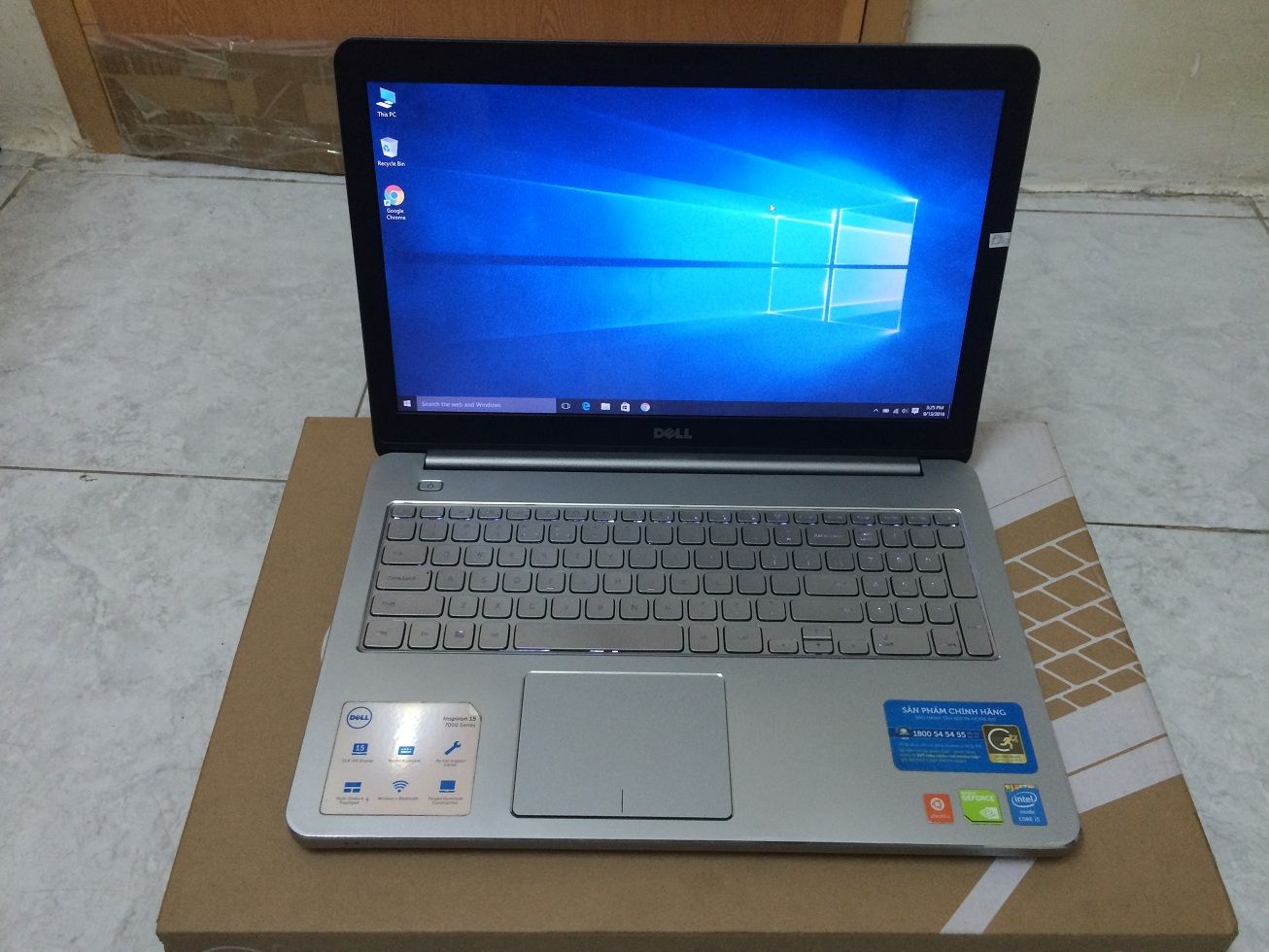 Dell 7537 I5 4200u/6gb/500gb/gt 750m 2gb/đèn phím nguyên rin - 2