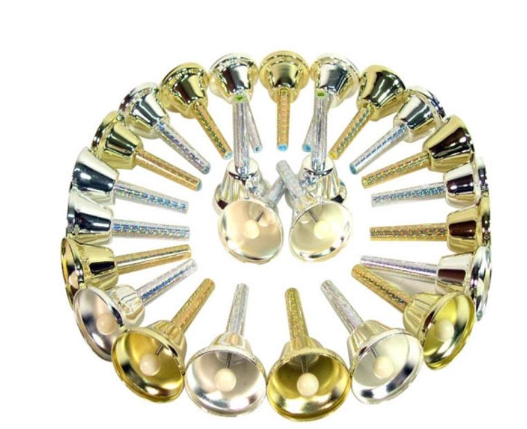 Professional Handbell Set Choir Music Clear Sound Handbells Instrument