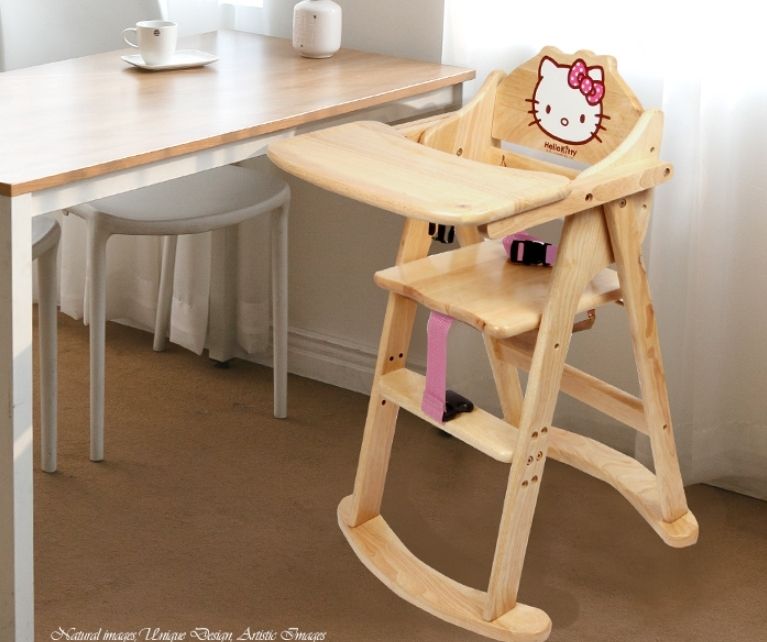 Hello Kitty High Chair Baby Toddler Gifts Highchairs Booster Infant