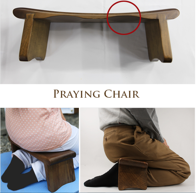 Prayer kneeler Meditation Chair prayer stool kneeling chair prayer