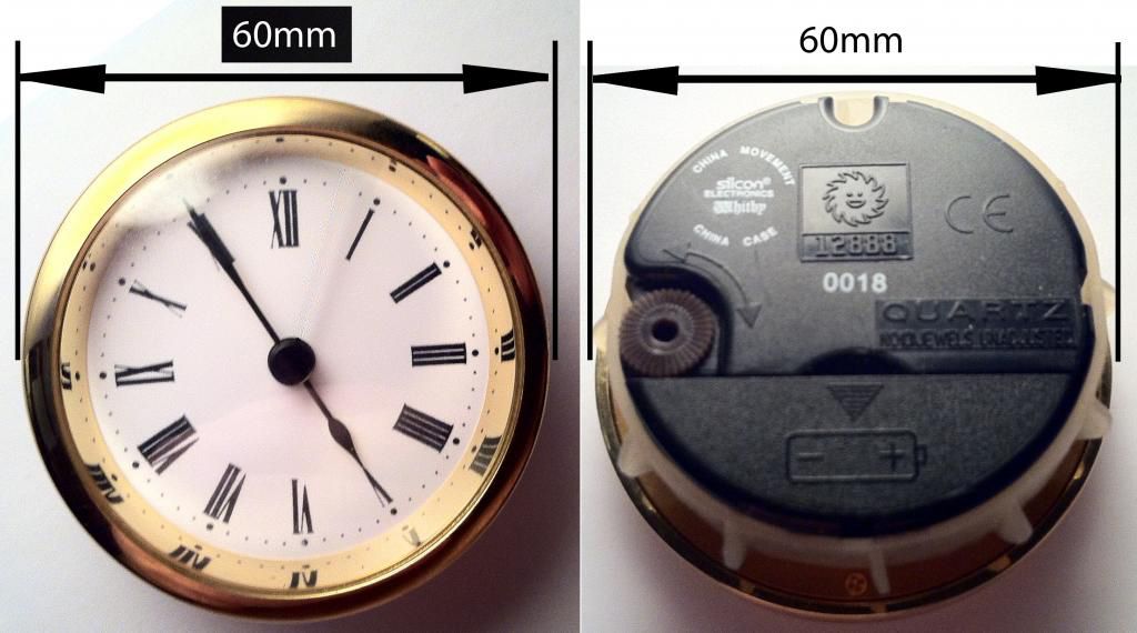 Aynsley Replacement Clock Insert eBay