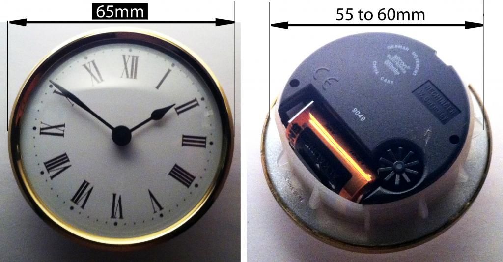 Aynsley Replacement Clock Insert eBay