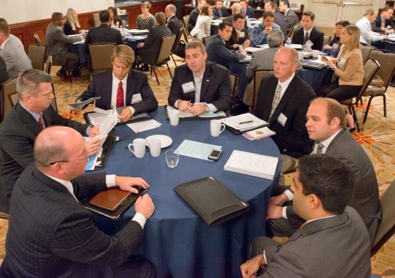 The group participated in mock Congressional meetings with NADA staff,
