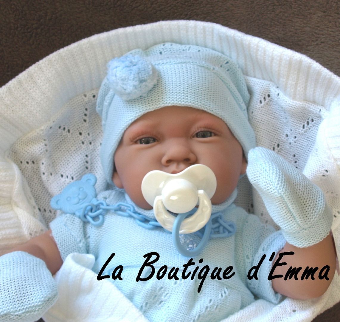 ANTONIN POUPEE BEBE REALISTE ARTICULE D ANTONIO JUAN Collection Reborn