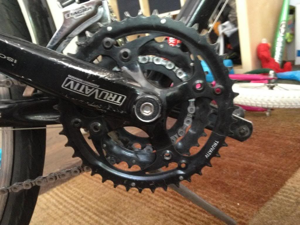 replacing crankset