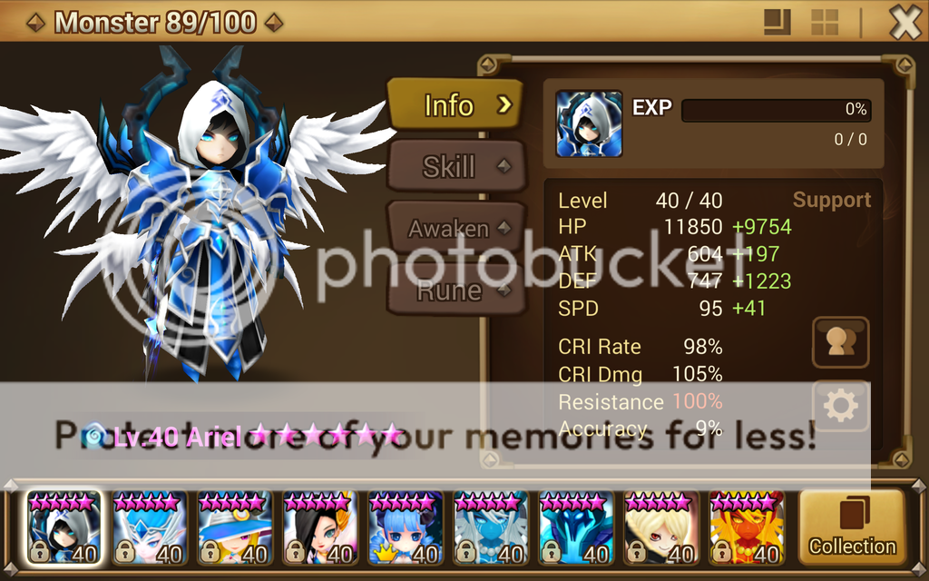 Ariel - Water ArchAngel rune question : r/summonerswar