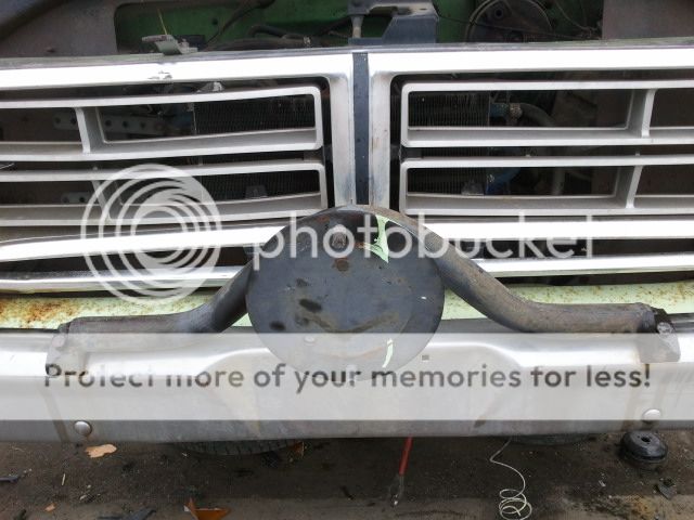Ford truck spare tire holder #2