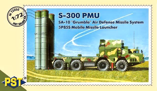 scrapbook site Get angry miniafv: PST 1/72 S-300 PMU - 5P855 Mobile Missile Launcher (B.Özdil)