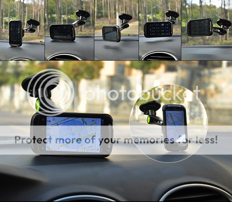 New Gripgo Universal Car Mobile Cell Phone Mount GPS Hands Navigation Holder L63