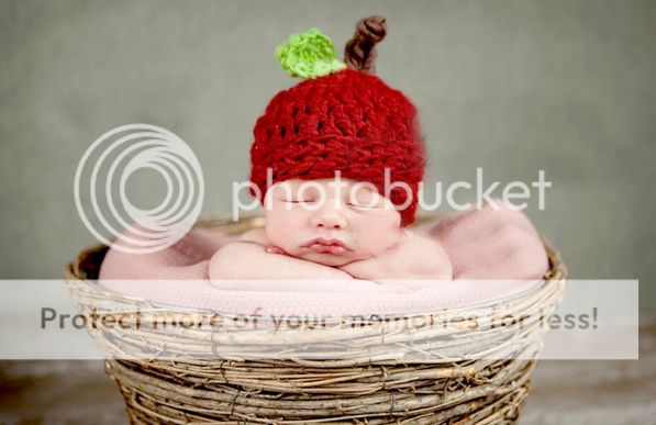 Cute Baby Infant Hat Flower Costume Photo Photography Prop 0 6 Month Newborn Red