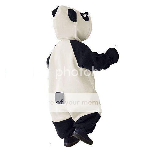 NWT Baby Warmer Clothes Costume Outfit Infant Panda Sleeping Bag Climb 